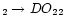 $_2\rightarrow DO_{22}$
